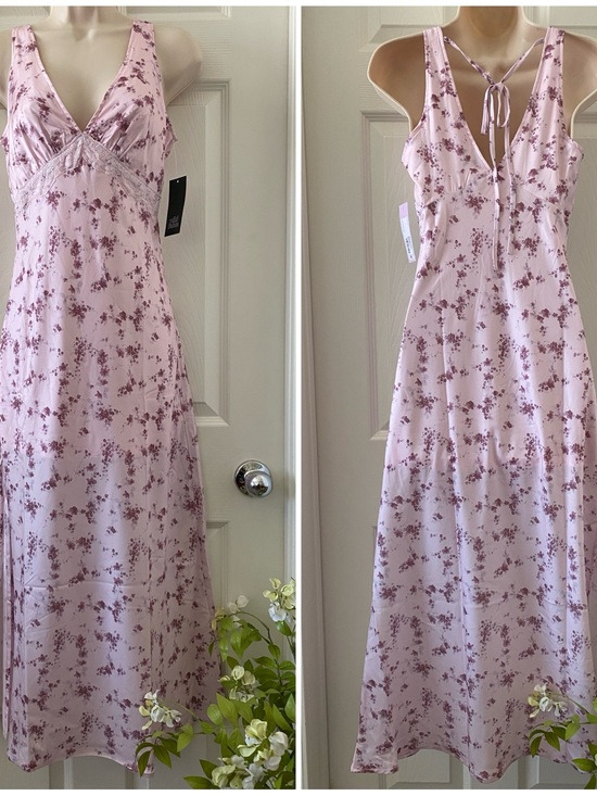 wild fable Dresses & Skirts - wild fable - Light Pink Floral Maxi Dress
